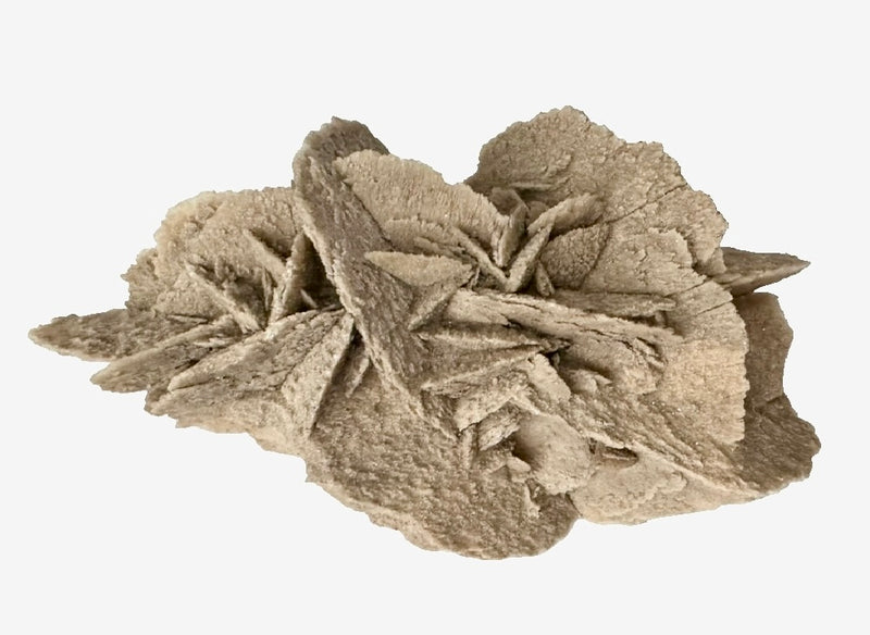 Monumental Desert Rose crystal, 3.25kg natural sand gypsum specimen with layered petal formations, ideal for home decor or crystal collectors
