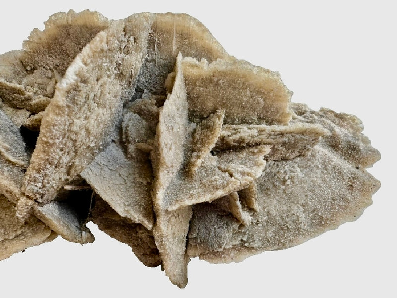 Monumental Desert Rose crystal, 3.25kg natural sand gypsum specimen with layered petal formations, ideal for home decor or crystal collectors