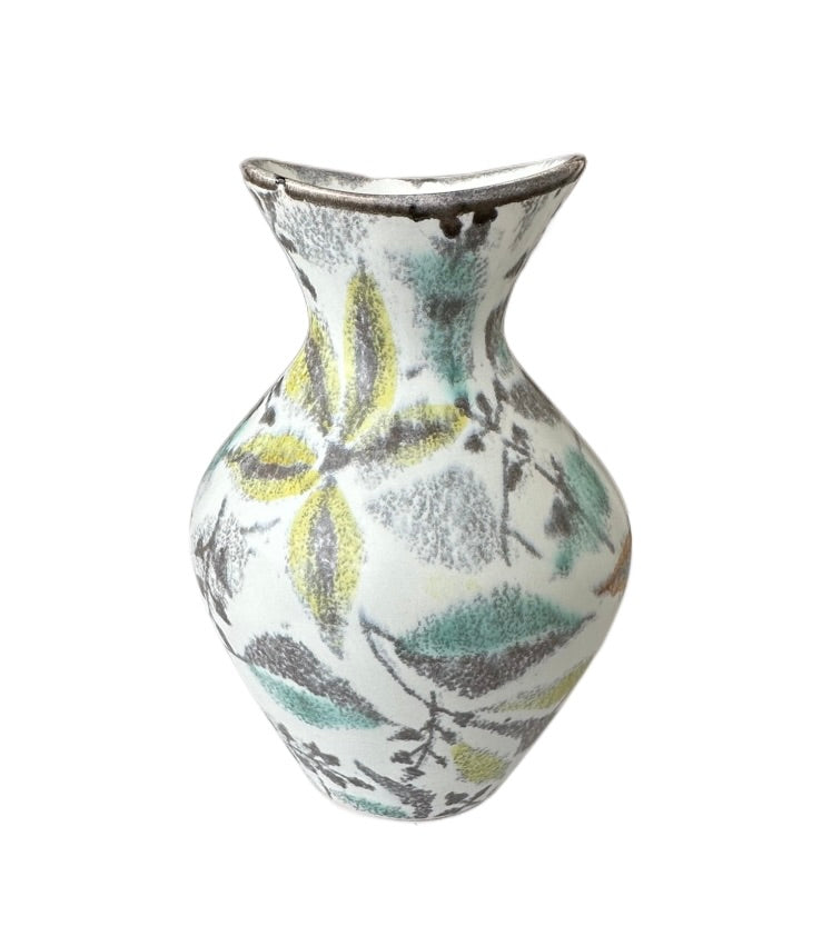 Waechtersbach Vase,  Mid-century Modern, West Germany, Decoration #6336