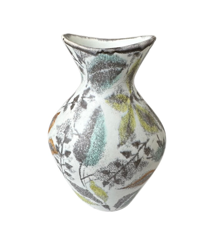 Waechtersbach Vase, Mid-century Modern, West Germany, Decoration #6336