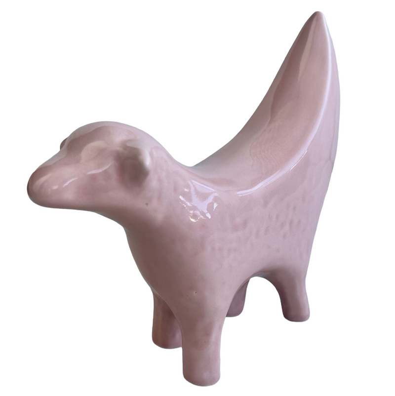 Pink Ceramic Superlambanana, Liverpool by Blue Gnu