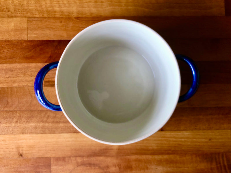 Rorstrand Koka Blue Casserole Dish by Hertha Bengtson ,Scandinavian Mid-Century Modern