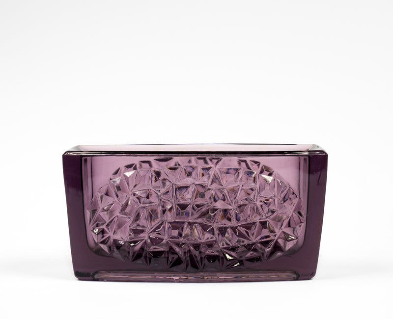 Sklo Union Czech Amethyst Jardiniere by Rudolf Jurnikl