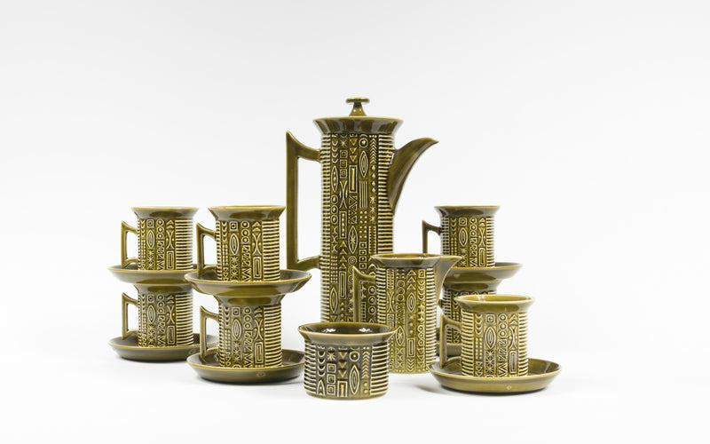 Portmeirion Coffee Set by Susan Williams-Ellis