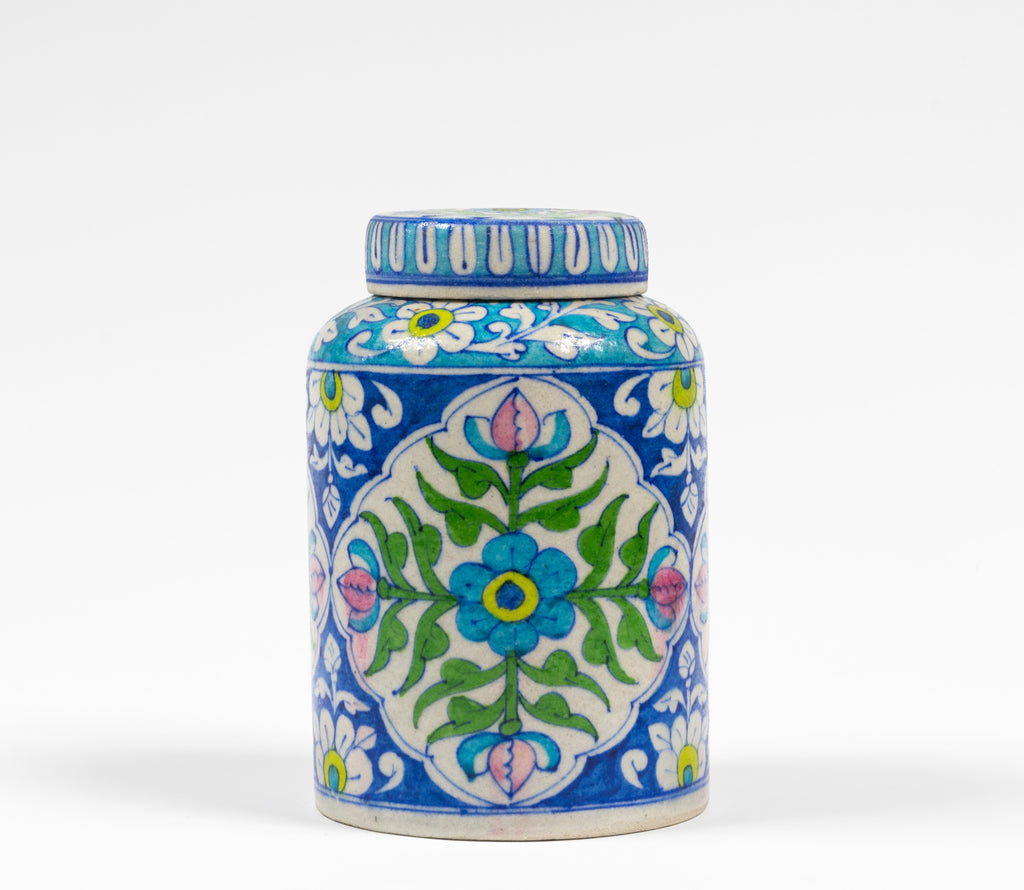 Floral Barni with Cap from India