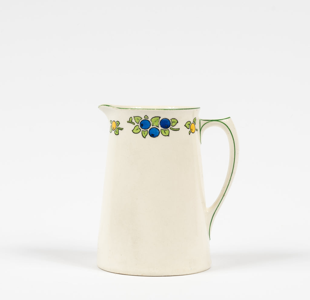 1920's Vintage Berry Pattern Jug by Crown Ducal Ware