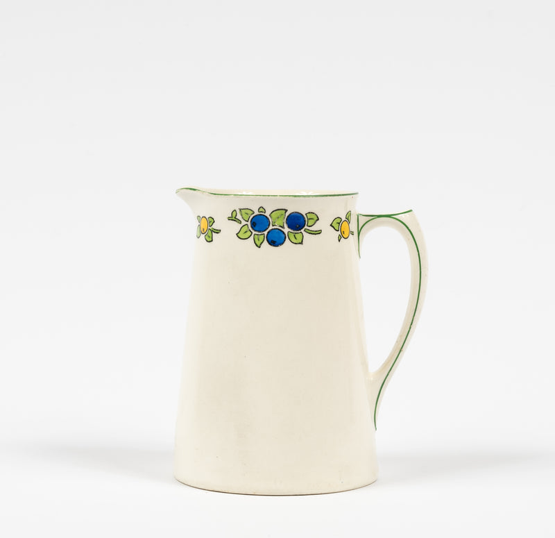 1920's Vintage Berry Pattern Jug by Crown Ducal Ware