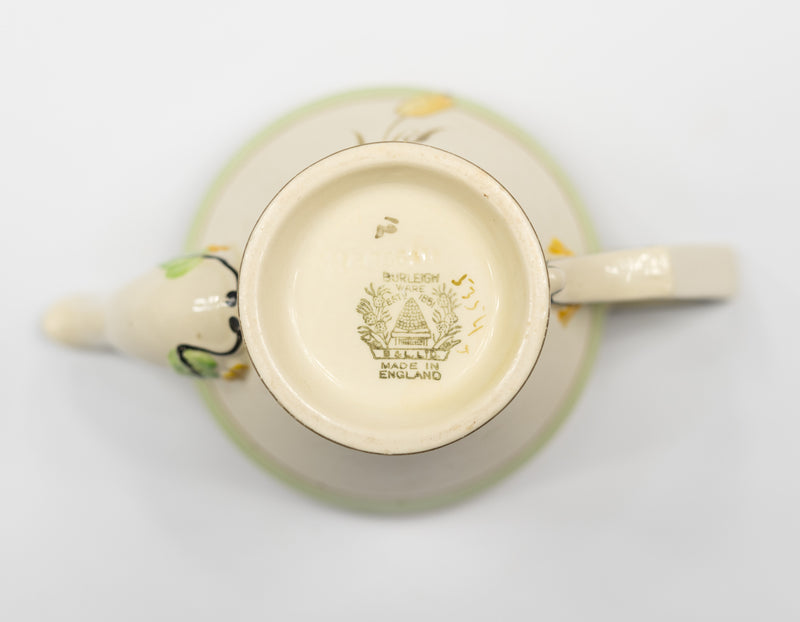 Art Deco Burleigh Ware Bulrush Zenith Teapot