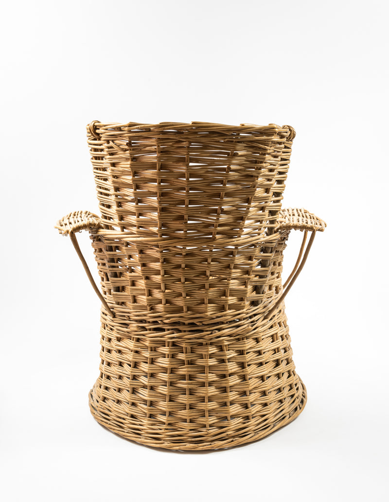 Vintage Wicker Weaved Tub Chair