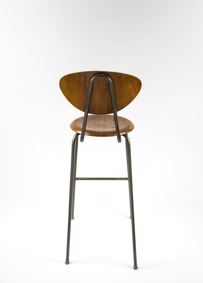 Ply & Teak Bar Chair