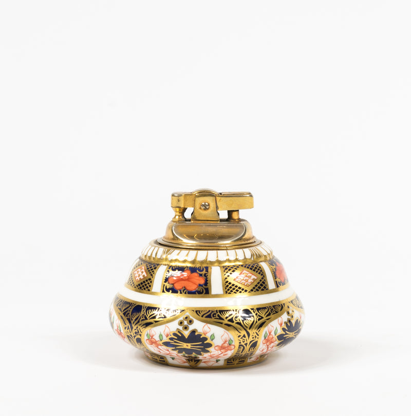 Table Lighter by Ronson and Royal Crown Derby