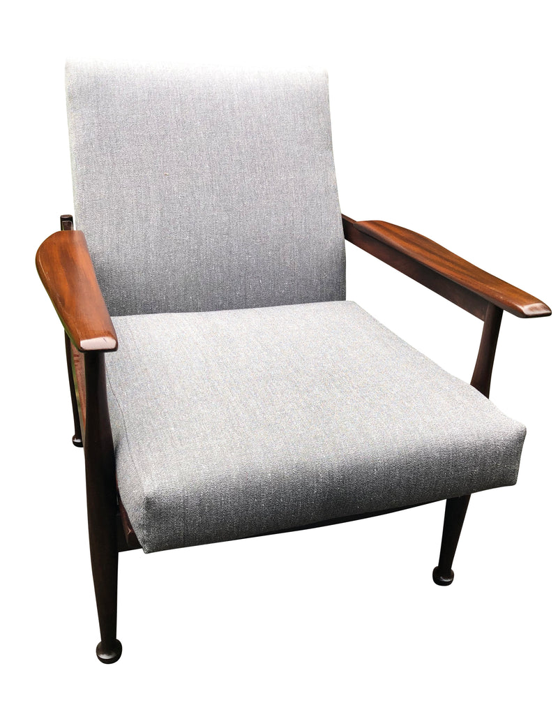 Pair of Mid Century “Manhattan” armchairs by Guy Rogers,designed by Eric Pamphilon