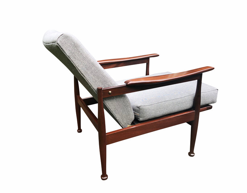 Pair of Mid Century “Manhattan” armchairs by Guy Rogers,designed by Eric Pamphilon
