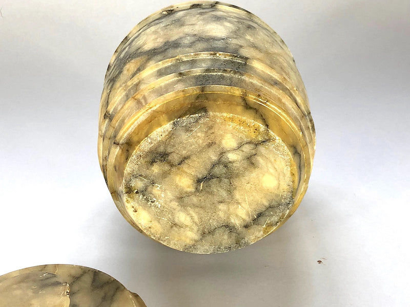19th Century Grand Tour Alabaster Tobacco Jar
