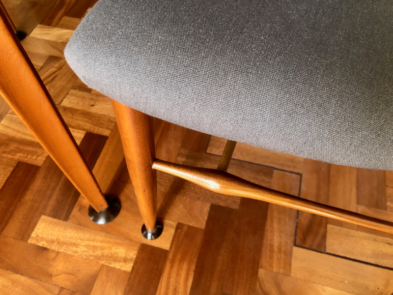 Peter Haywood for Vanson Mid century Teak Extendable Table and 4 Chairs c 1957