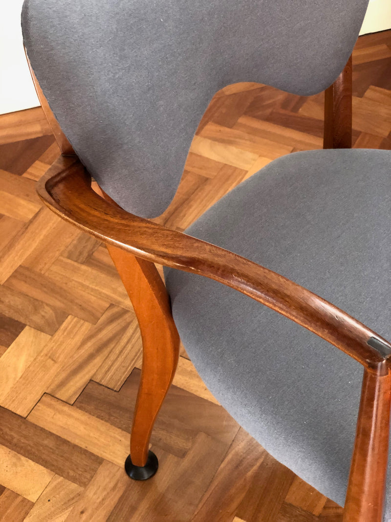 Peter Haywood for Vanson Mid century Teak Extendable Table and 4 Chairs c 1957