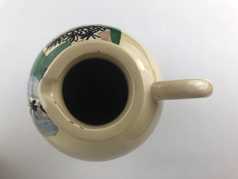 Pair of Tjipaganti Bandung Indonesian Art Pottery Ewers, Mid-Century Modern, c. 1950s–1960s