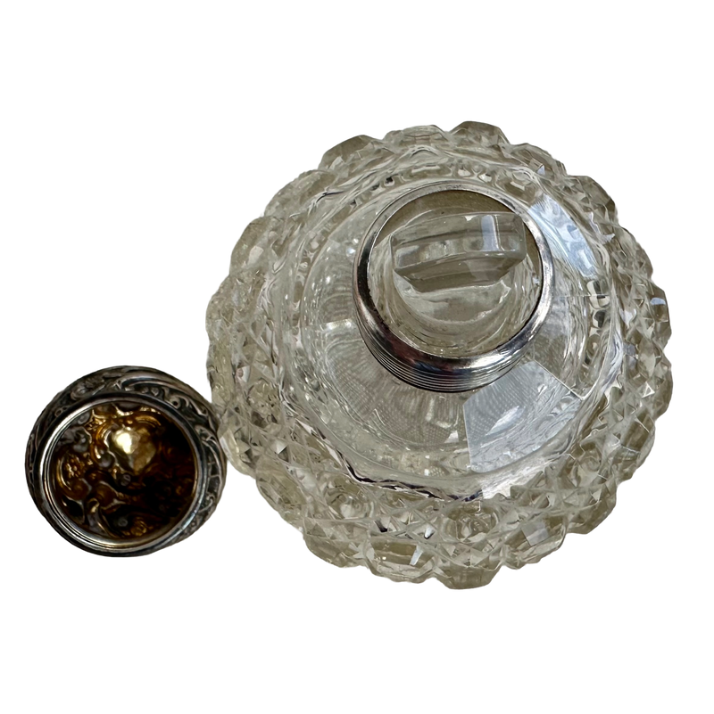 Henry Matthews Victorian Silver Perfume Bottle, Chester 1896