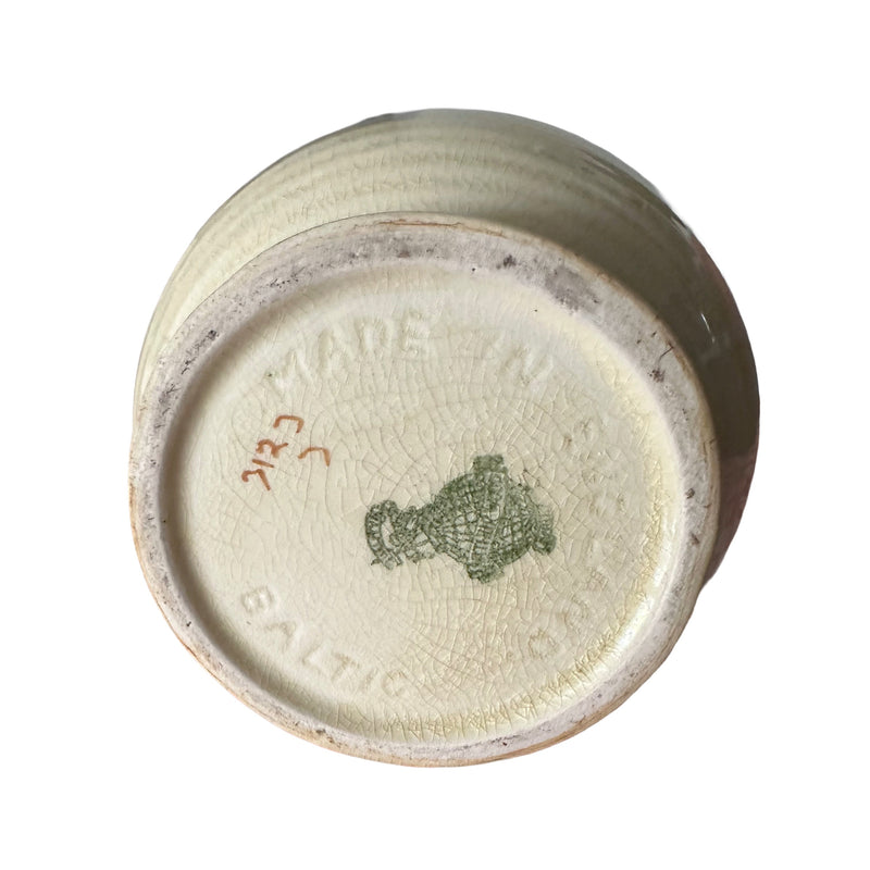 Arthur Wood England maker's mark and Pattern 3123 on base, green Quality mark c.1934, Bradwell Works Longport Stoke-on-Tren