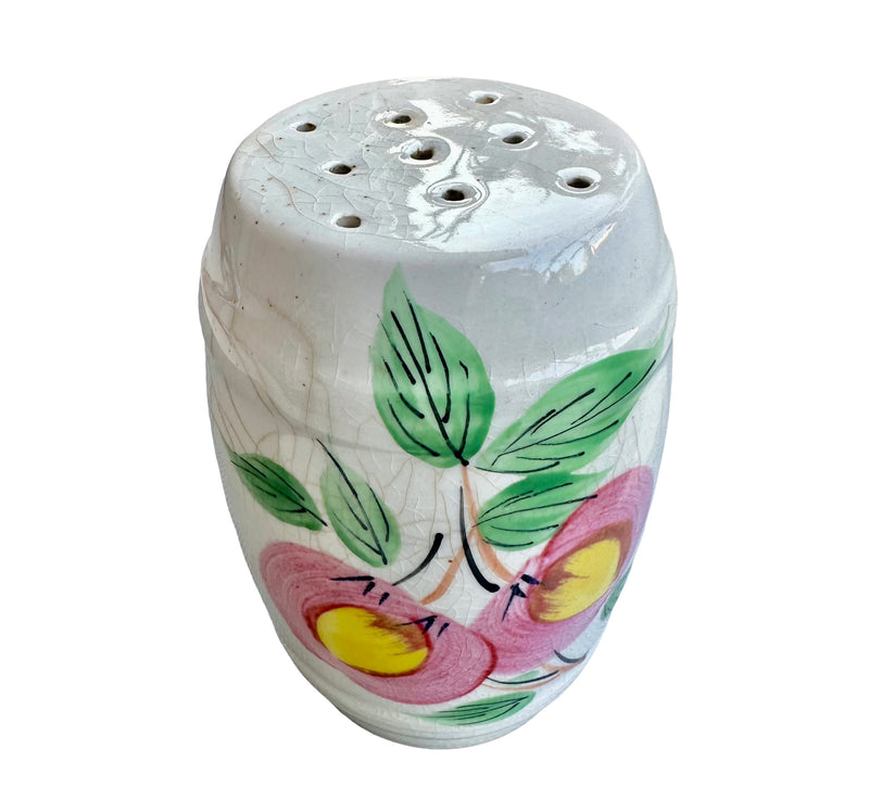 Arthur Wood  Kitchen Shaker, 1970s, Pink & Yellow Peach Decoration