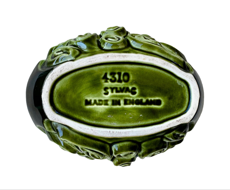 Base of 1970s SylvaC Harmony planter bowl showing impressed mark: 4310 SylvaC Made in England