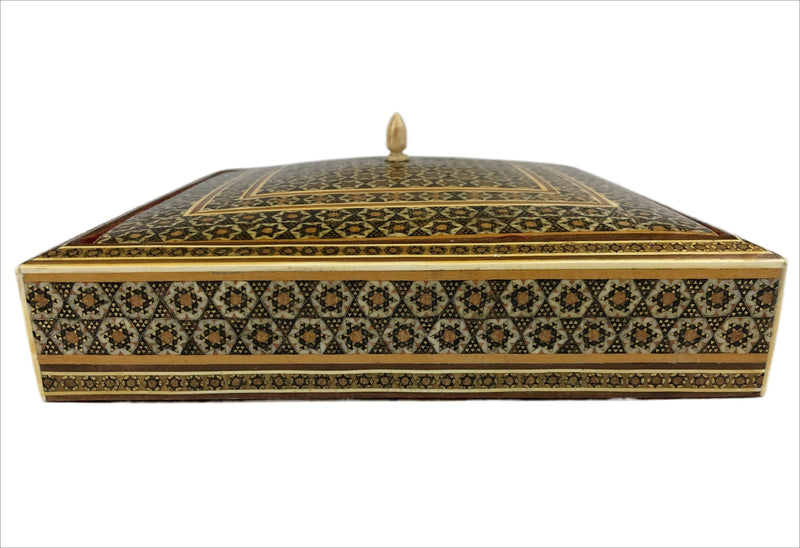 Anglo Indian Sadeli Inlaid Jewellery Box 