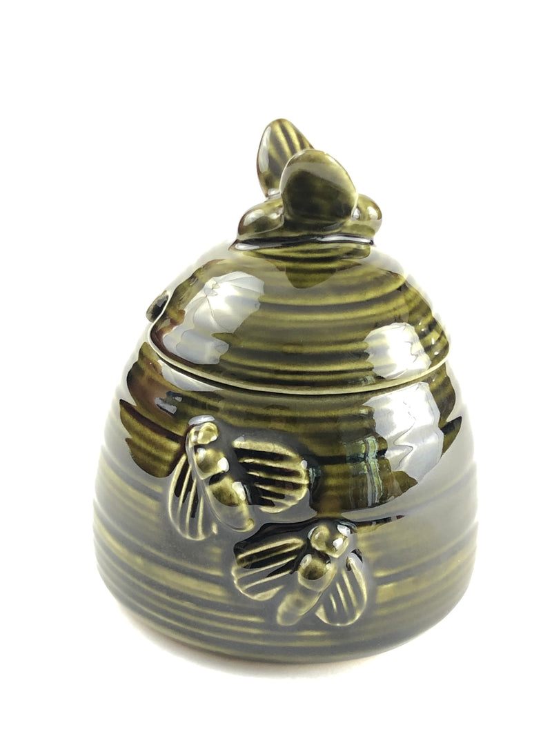 Vintage Devon Pottery Bee Honey Jar
