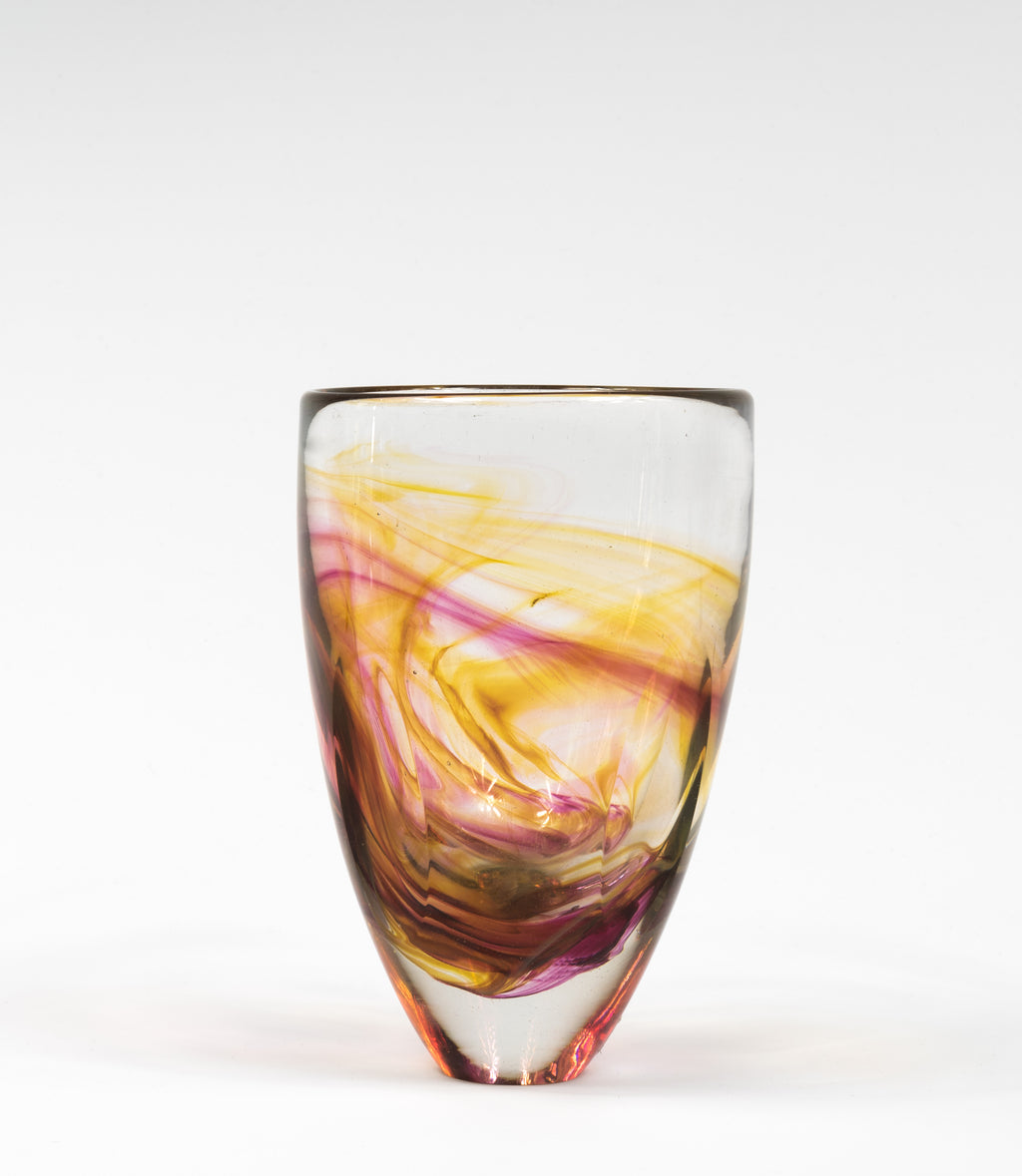 Studio Art Glass Vase by Jane Charles