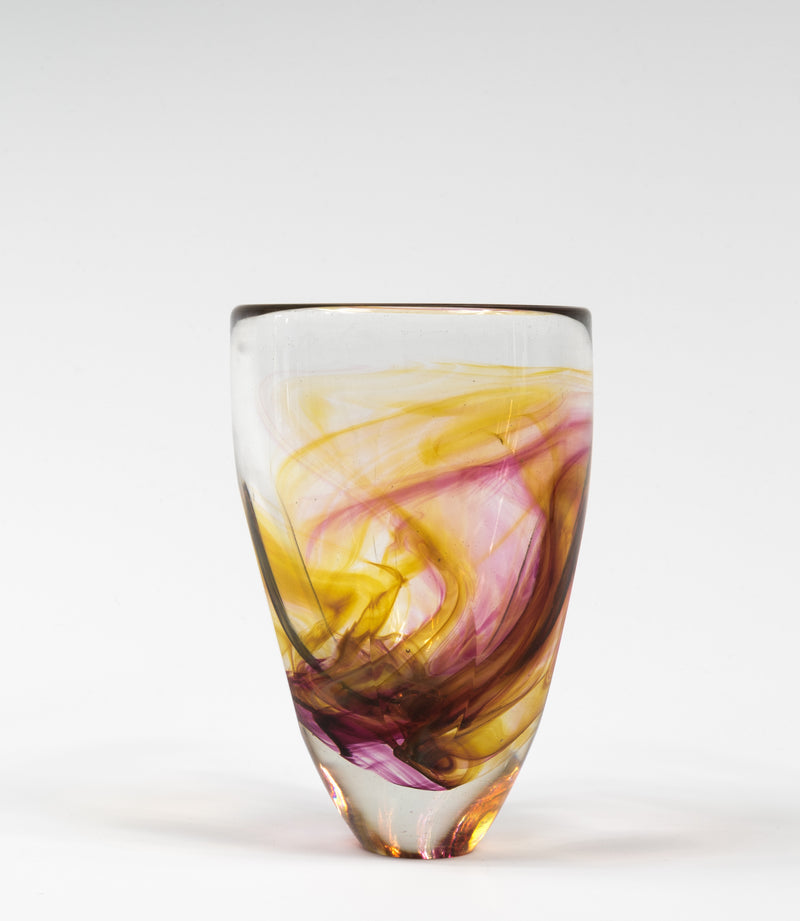 Studio Art Glass Vase by Jane Charles