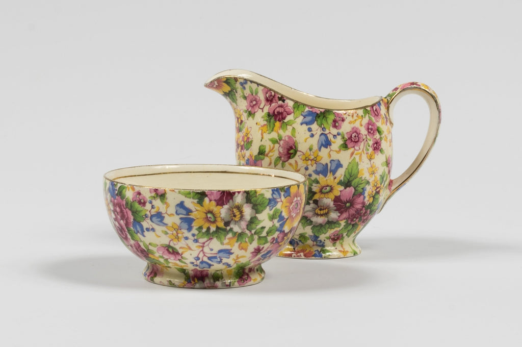 Summertime Jug and Bowl by Royal Winton