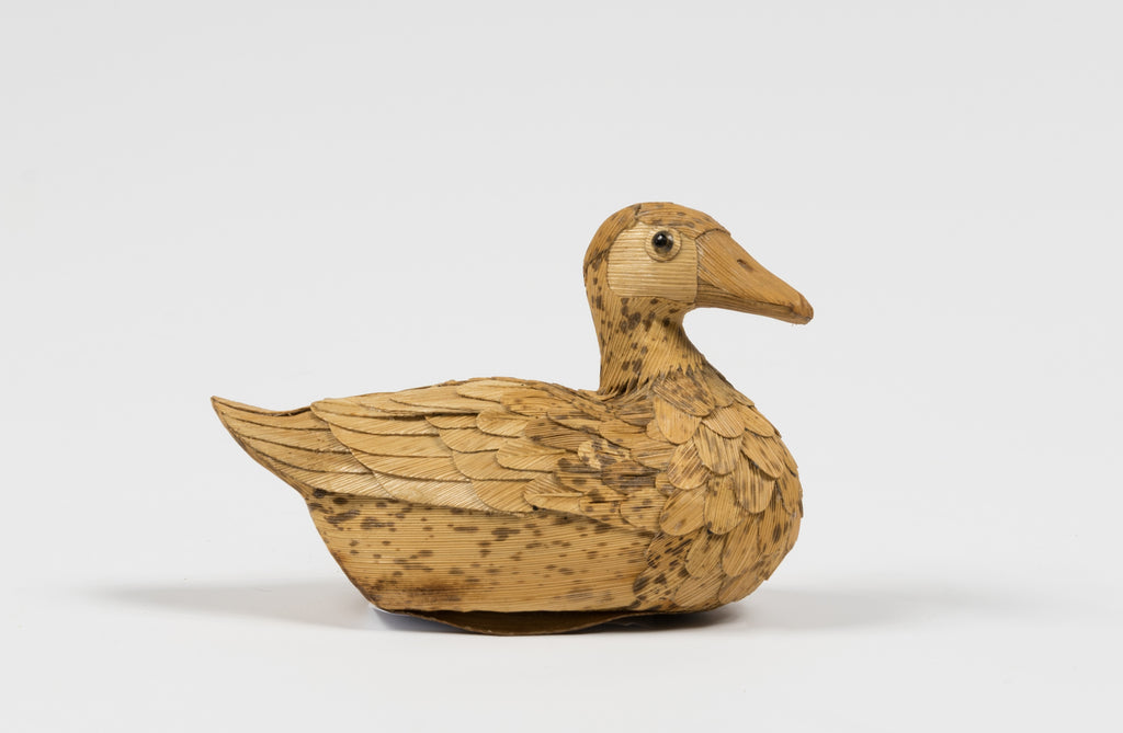 Hand Carved Balsa Wood Duck