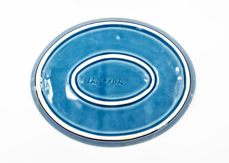 Vintage Lamorna Pottery Serving Platter