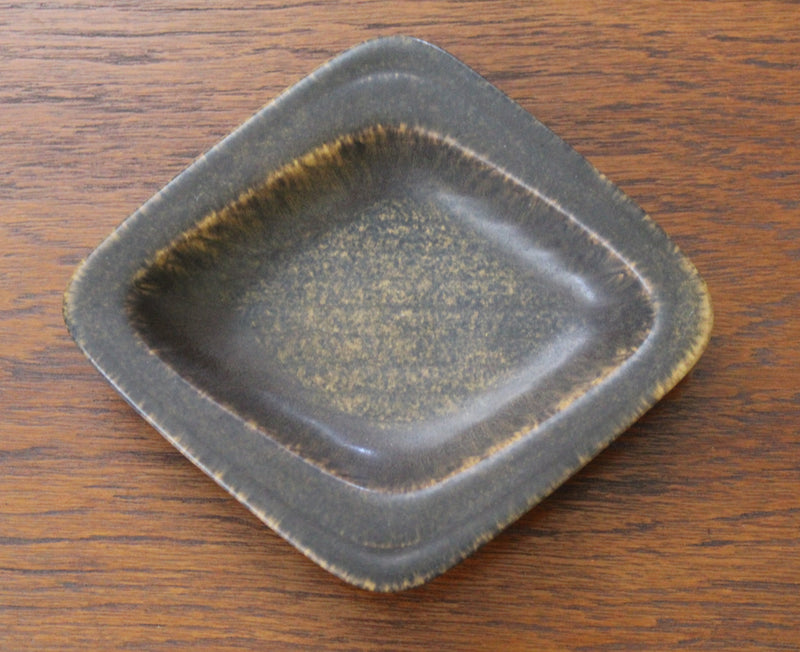 Gunnar Nylund  trapezoid tray in muted earth tones