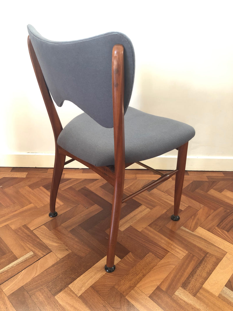 Peter Haywood for Vanson Mid century Teak Extendable Table and 4 Chairs c 1957